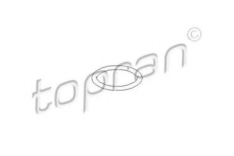 Прокладка крышки масл.фильтра Topran (Hans Pries) 207217 (фото 1)