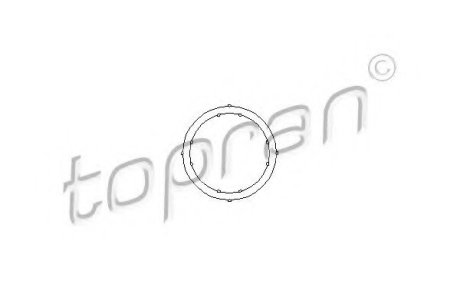 Уплотнение гильзы цилиндра Topran (Hans Pries) 100721 (фото 1)