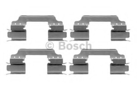 Гальмівні аксесуари (Монтажний комп-кт колодки) Bosch 1987474310 (фото 1)