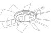 Крильчатка вентилятора Topran (Hans Pries) 500903 (фото 2)