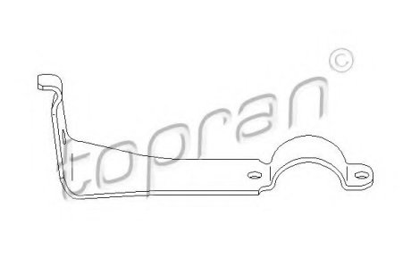 Кронштейн стабілізатора A1243230526 TOPRAN Topran (Hans Pries) 401493