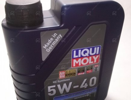 Масло моторное Optimal Synth 5W-40 (1 л) LIQUI MOLY 3925 (фото 1)