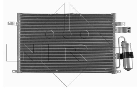 Радиатор кондиционера NRF 350017