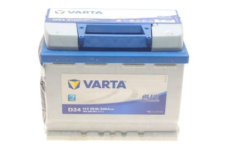 Стартерний акумуляторний батар; стартерний акумуляторний батар Varta 5604080543132 (фото 1)
