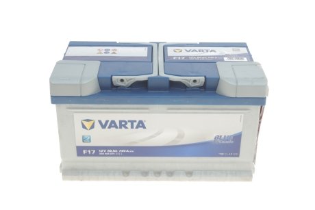 Стартерний акумуляторний батар; стартерний акумуляторний батар Varta 5804060743132 (фото 1)