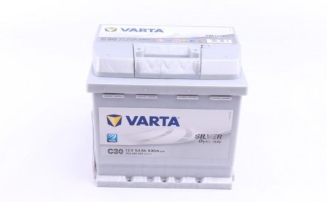 Батарея аккумуляторная silver dynamic, 12в 54а/ч Varta 5544000533162 (фото 1)