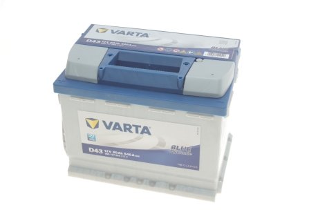 Стартерний акумуляторний батар; стартерний акумуляторний батар Varta 5601270543132 (фото 1)