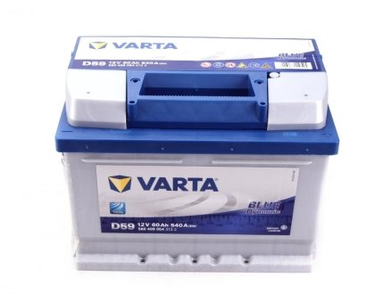 Стартерний акумуляторний батар; стартерний акумуляторний батар Varta 5604090543132 (фото 1)