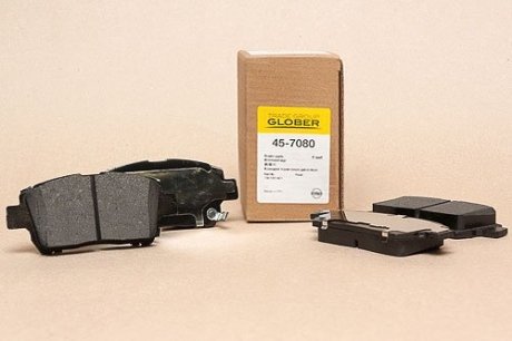 Колодки тормозные передние GB (1061001401) Glober 45-7080 (фото 1)