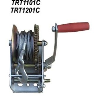Ручна лебідка (сталевий трос) 2000 LBS/900 кг (TRT1201C) TORIN TRT1201C/N42192 (4) (фото 1)