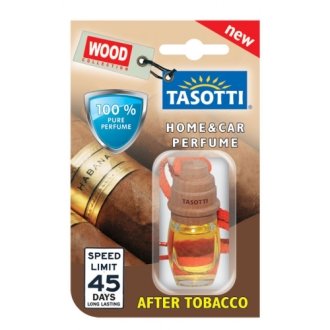 Ароматизатор пробковий на дзеркало / серія "Wood" After Tobacco 7ml Tasotti (60) (фото 1)