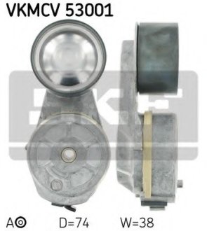 Ролик натяжний VKMCV 53001 SKF VKMCV53001