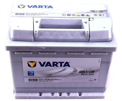 Стартерний акумуляторний батар; стартерний акумуляторний батар Varta 5634010613162 (фото 1)
