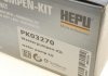 Комплект ременя ГРМ + помпа HEPU PK03270 (фото 15)