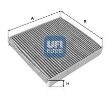 Фильтр, воздух во внутренном пространстве UFI 54.244.00 (фото 1)