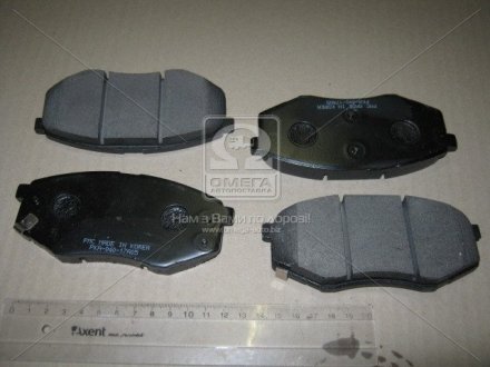 Колодки тормозные дисковые PARTS MALL (Корея) PKA-040 (фото 1)