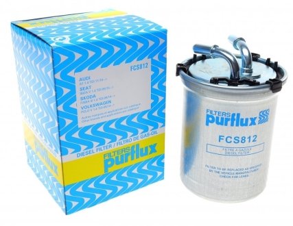 Фильтр топливный Skoda/VW 1.2TDI 09- PURFLUX FCS812