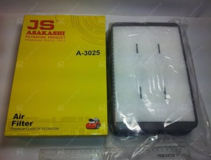 Фильтр воздушный MITSUBISHI LANCER X 1.5, 1.8, 2.0 08- / OUTLANDER 4WD 2.0DI-D, 2.2DI-D, 2.4 07- JSASAKASHI JS Asakashi A3025