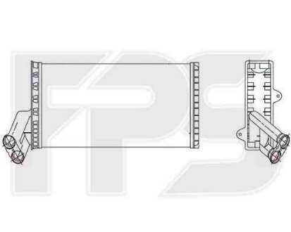 Радиатор печки FPS FP 26 N12 (фото 1)