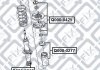 Сайлентблок переднего амортизатора NISSAN PATHFINDER R51M 2005-2013 Q-FIX Q005-0213 (фото 1)