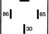Реле многофункциональное (12V,50A) MERCEDES 87- Hella 4RA007793031 (фото 2)