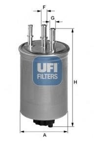 Топливный фильтр UFI 24.116.00