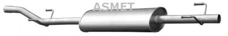 Выхлопная труба Спр 611дв ASMET ASM02046