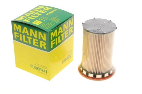 Фильтр топливный MANN PU8008/1 (фото 1)