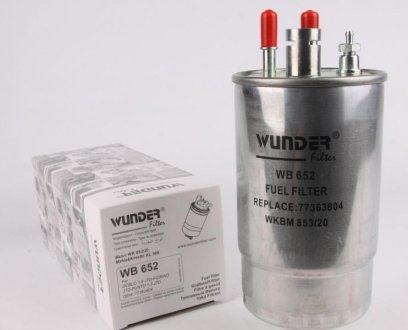 Фильтр топливный Fiat Doblo 1.3JTD WUNDER WB-652 (фото 1)