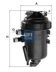 Паливний фільтр UFI 55.120.00