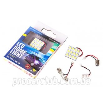 Лампа /софитная-матрица/LED/12 SMD-5050/12v/27x27mm/White Pulso LP-85012 (140) Taiwan (фото 1)