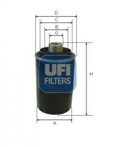 Масляний фільтр UFI 23.597.00 (фото 1)
