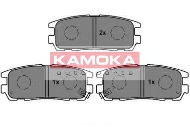 Тормозные колодки задние Opel Frontera B 98- Kamoka JQ1012034 (фото 1)