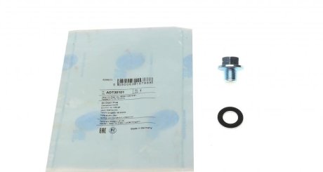Пробка маслозливного отвору з ущільнюючимм кільцем (вир-во) Blue Print ADT30101