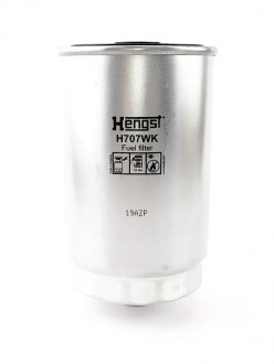 Фільтр паливний HYUNDAI ACCENT III 1.5 CRDi 06- (вир-во) HENGST H707WK (фото 1)