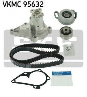 Водяной насос + комплект зубчатого ремня SKF VKMC 95632 (фото 1)