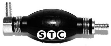 Помпа подкачки топлива (груша)(угл/прям) 8mm STC T402009 (фото 1)