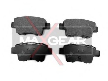 Гальмівні колодки задні FIAT GRANDE PUNTO 05- Maxgear 19-0463