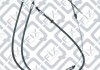 Трос стоянковий гальм DAEWOO NEXIA 1500I (G15MF) 1995-2009 Q-FIX Q374-0052 (фото 2)
