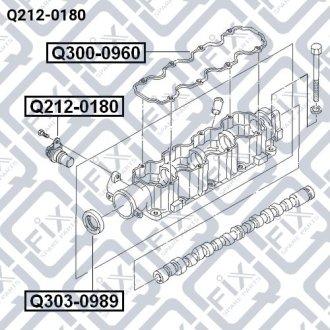 Датчик положення розподілвалу AVEO 1.5 SOHC/TACUMA Q-FIX Q212-0180 (фото 1)