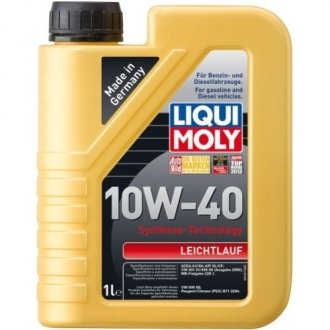 Олія моторна Leichtlauf 10W-40 (1 л) LIQUI MOLY 9500 (фото 1)