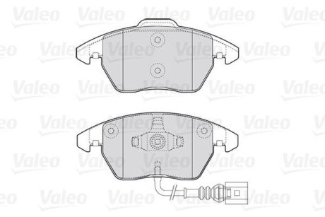 Колодки дискового тормоза VALEO 301635 (фото 1)