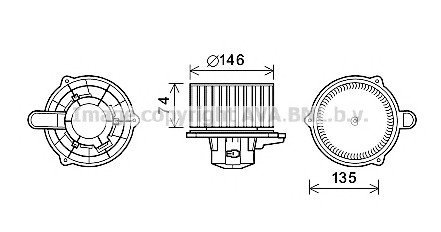 Spare part AVA Cooling Systems HY8350 (фото 1)