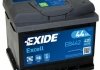 Стартерна акумуляторна батарея; Стартерна акумуляторна батарея EXIDE EB442 (фото 1)