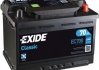 Стартерна акумуляторна батарея; Стартерна акумуляторна батарея EXIDE EC700 (фото 1)