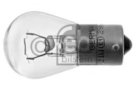 Лампа розжарювання, ліхтар покажчика повороту; Лампа розжарювання, ліхтар сигналу гальмування FEBI 06882 (фото 1)