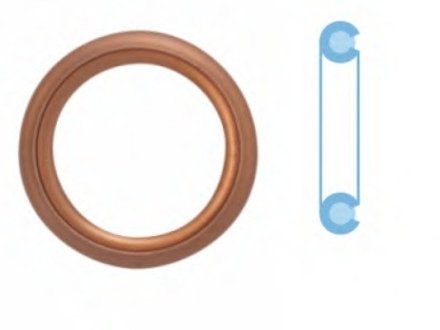 Уплотнительное кольцо, резьбовая пр CORTECO 402129S (фото 1)