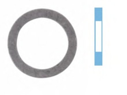 Кільце ущільнювача, різьбова пр CORTECO 005700S (фото 1)