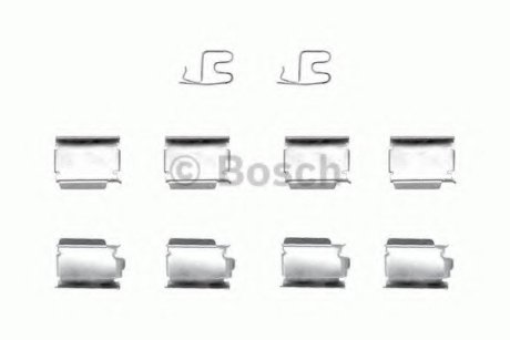 Комплектуючі, колодки дискового гальма - Bosch 1987474382
