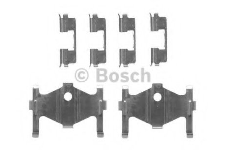 Комплектуючі, колодки дискового гальма - Bosch 1987474448 (фото 1)